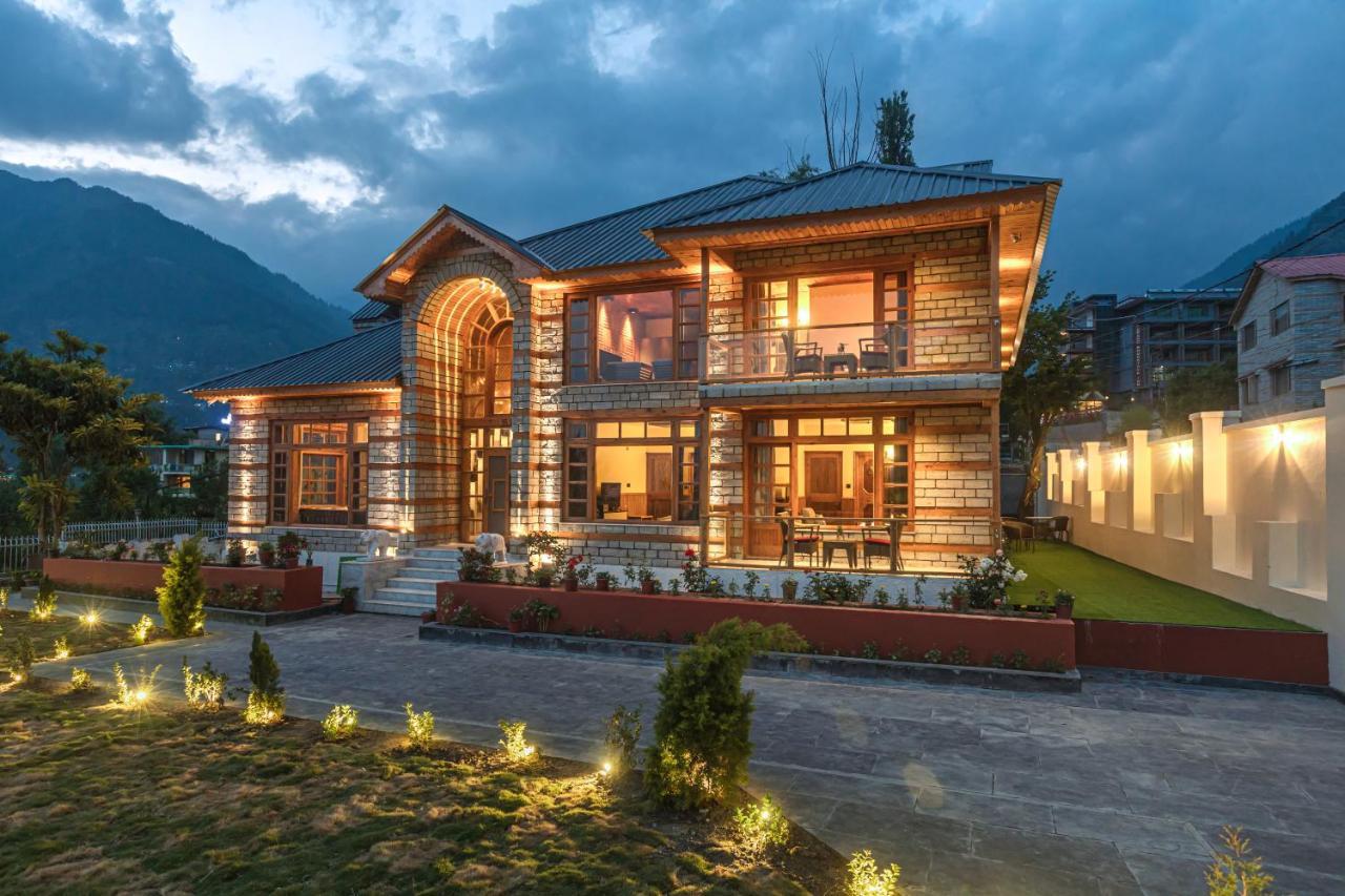 Saffronstays Monarch Manor, Manali - Regal Mansion Exteriör bild