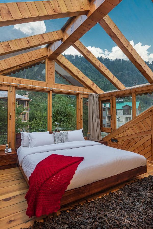 Saffronstays Monarch Manor, Manali - Regal Mansion Exteriör bild