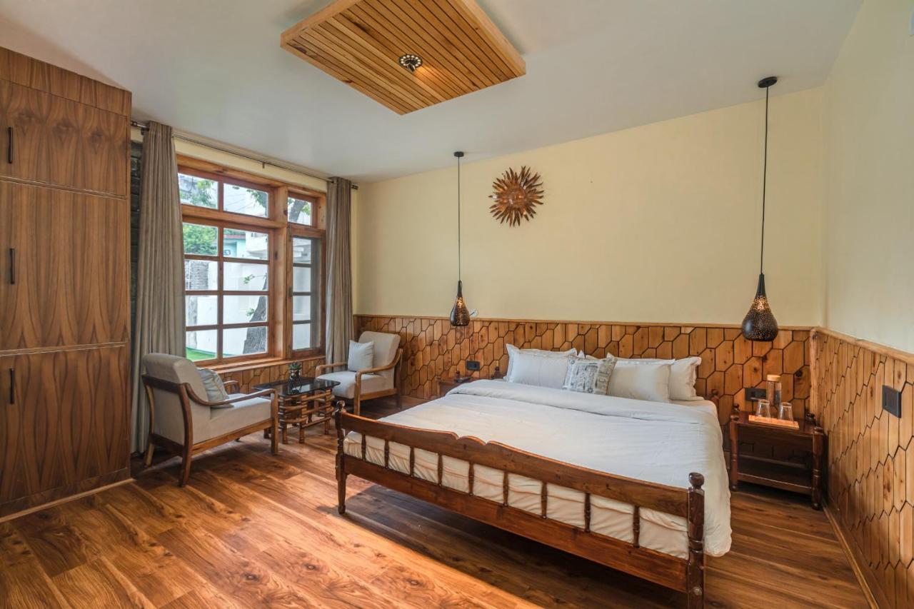 Saffronstays Monarch Manor, Manali - Regal Mansion Exteriör bild
