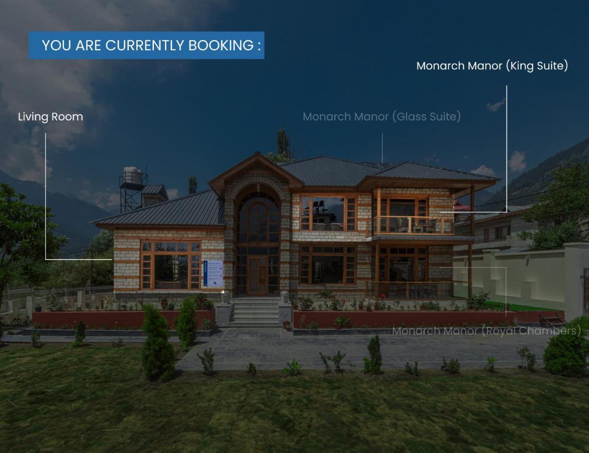 Saffronstays Monarch Manor, Manali - Regal Mansion Exteriör bild